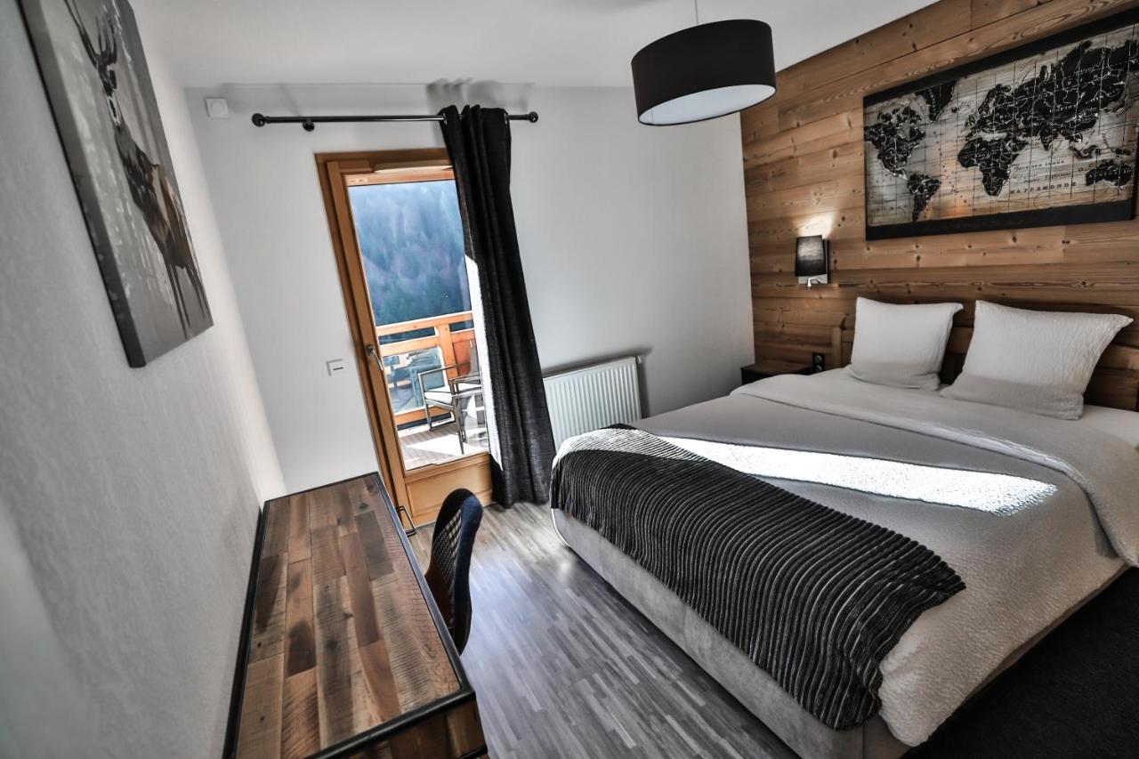 Appt Primeveres - Centre Village, Vue Montagne - Aravistour サン・ジャン・ド・シックス エクステリア 写真
