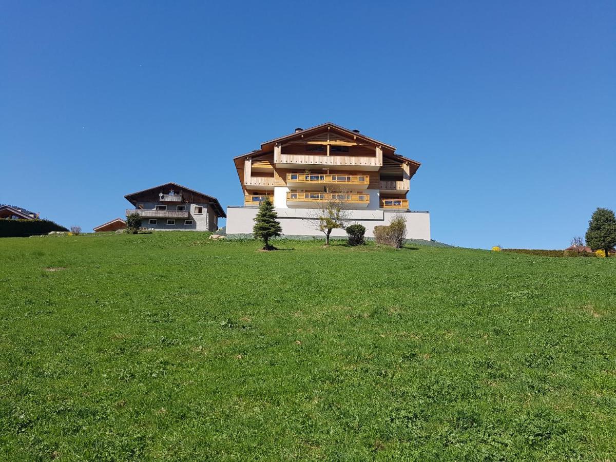 Appt Primeveres - Centre Village, Vue Montagne - Aravistour サン・ジャン・ド・シックス エクステリア 写真
