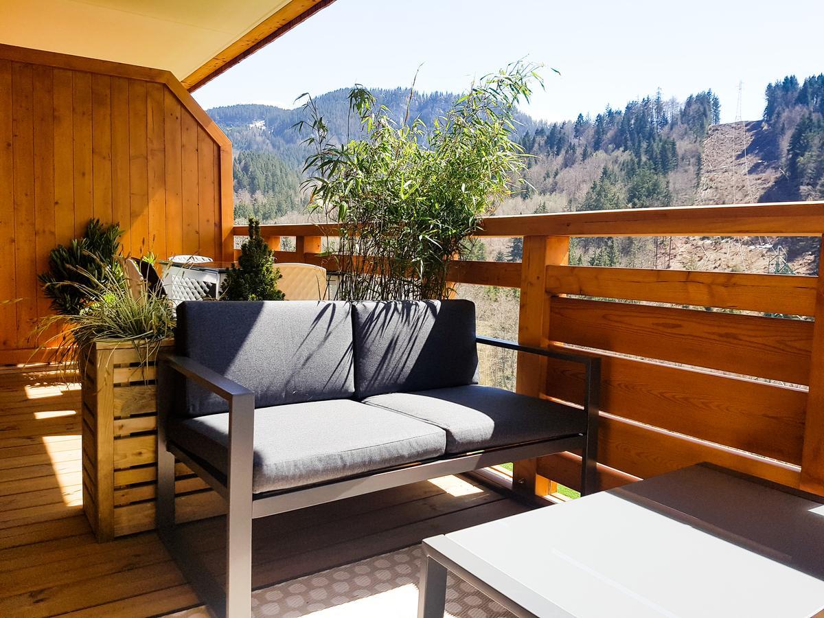 Appt Primeveres - Centre Village, Vue Montagne - Aravistour サン・ジャン・ド・シックス エクステリア 写真